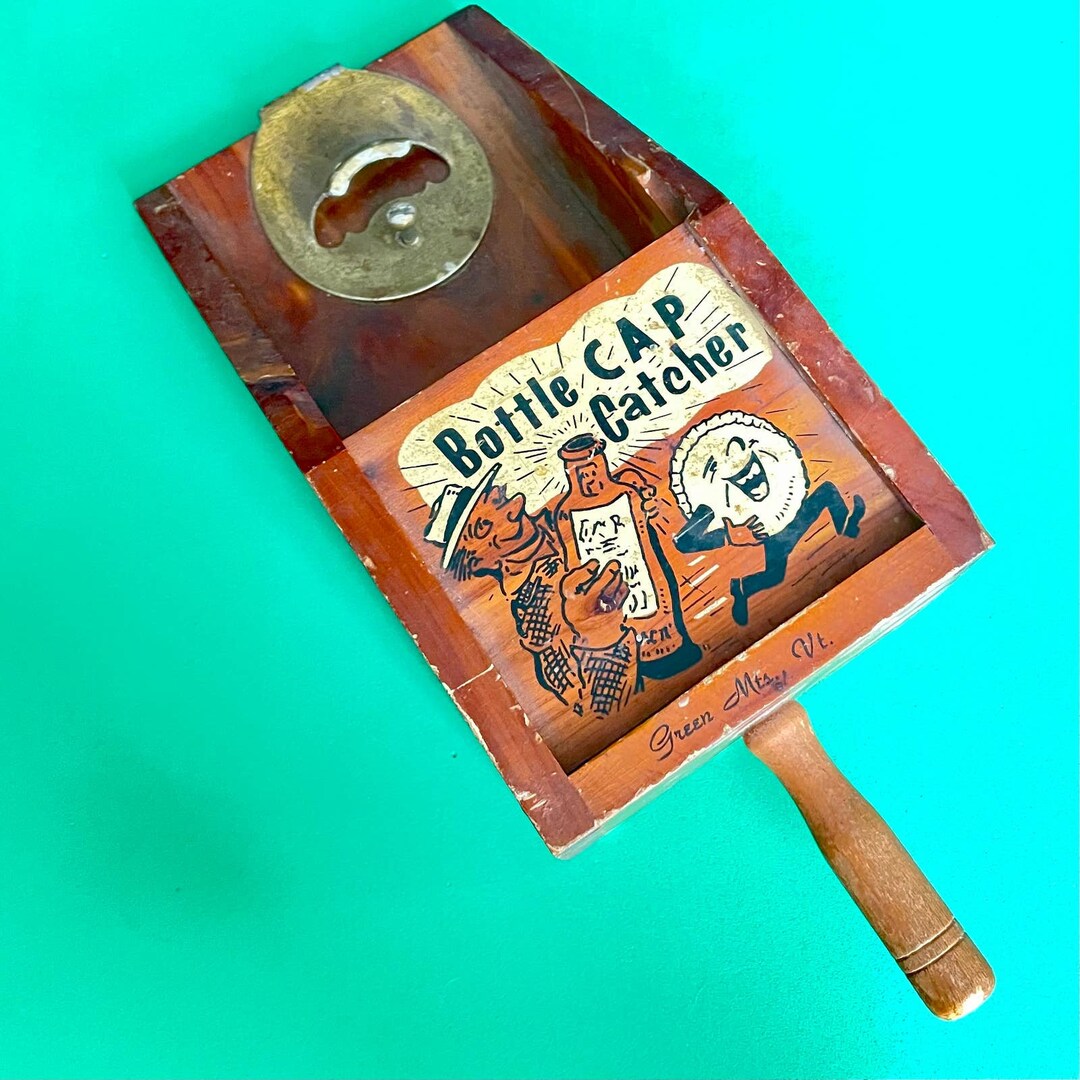Vintage Bottle Cap Catcher Etsy