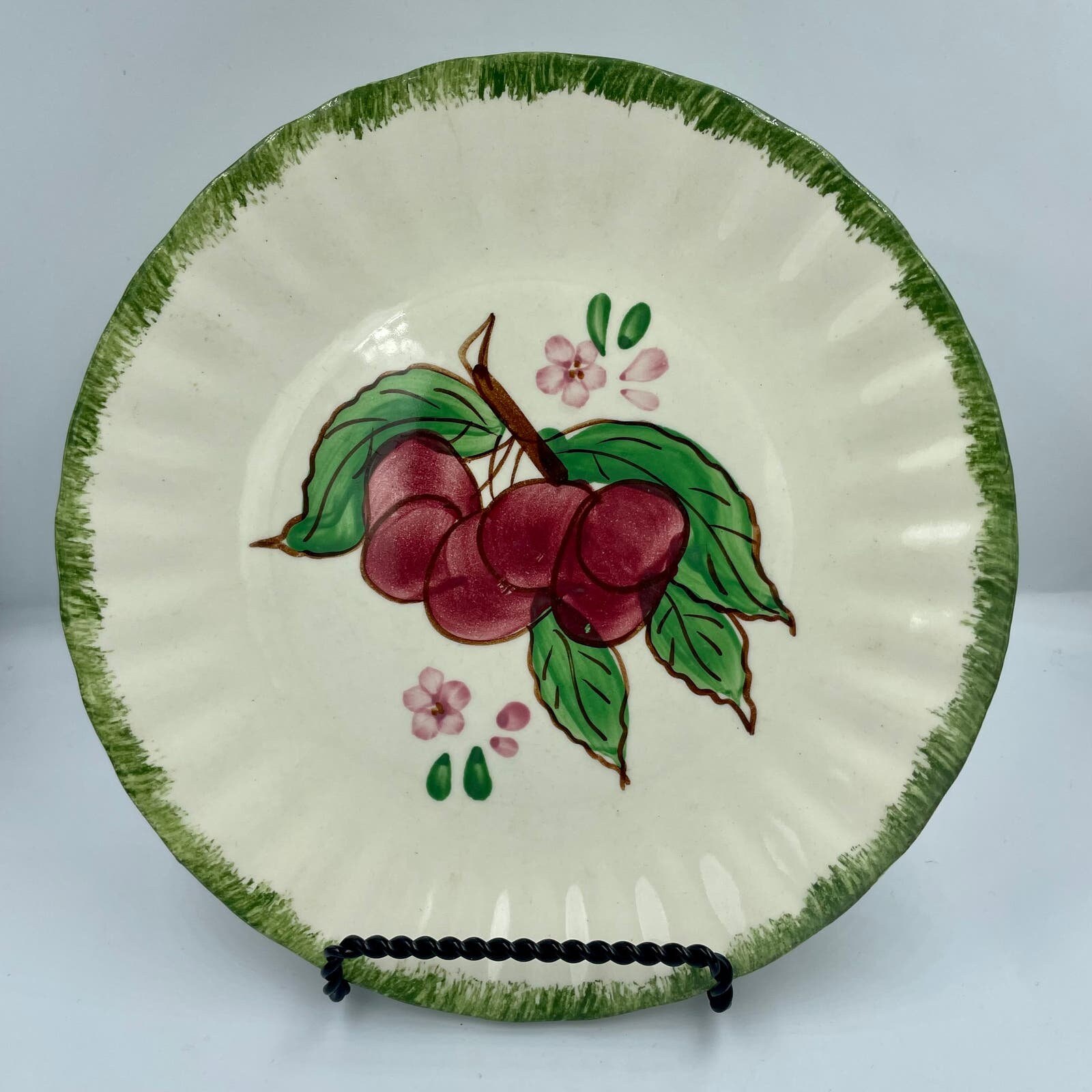Set of Four Blue Ridge Southern Potteries Plates - Etsy