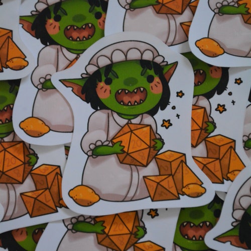 Dice Goblin 3D STL Model Etsy