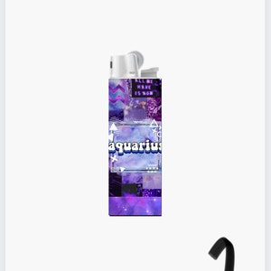 Aquarius Zodiac Custom Lighters