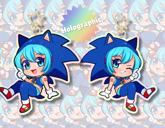 MIKU SONIC KEYCHAIN