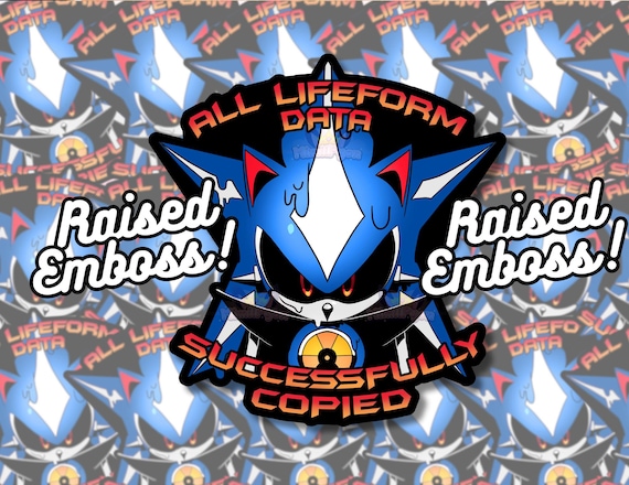 Neo Metal Sonic Sticker