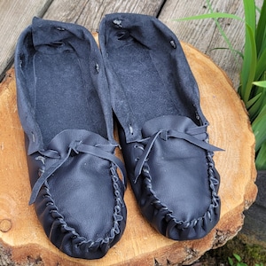 Loafer Style  Earthing Moccasins - Soft Minimalist - Primative, Plain