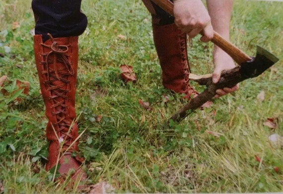 Creek S Earthing Moccasin Boots Knee Hi Plainsmen Soft Etsy Creek S Earthing Moccasin Boots Knee Hi Plainsmen Soft Etsy