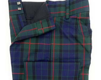 Gunn Tartan Trews Scottish Dress Trousers 30 - 46