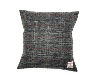Harris tweed pillow | Etsy slate & tweed pillow case