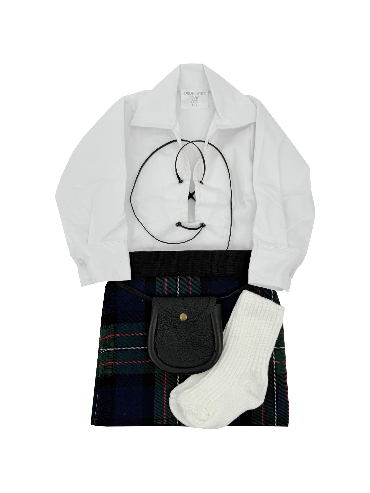Ferguson Modern Tartan Baby Adjustable Kilt Outfit Newborn - 4 Years