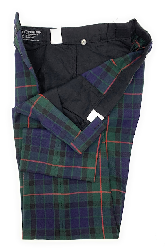 Pantaloni da golf da uomo Gunn Tartan Casual Dress Italia