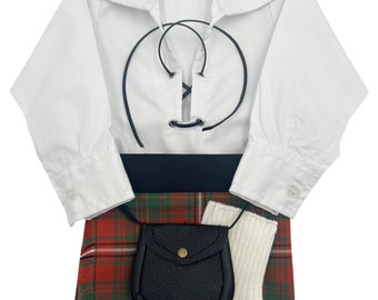 Hay Tartan Baby Adjustable Kilt Outfit