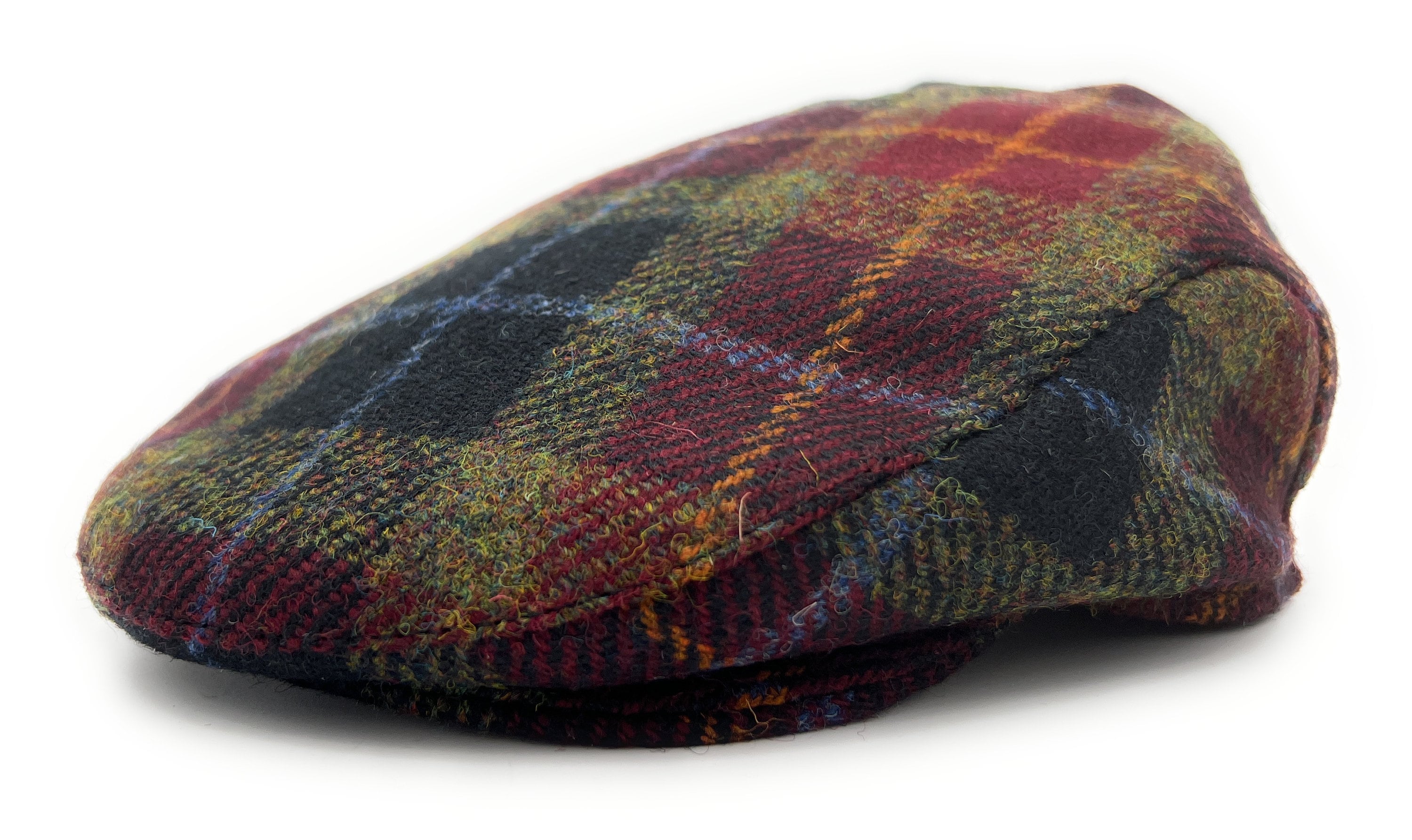 帽子 RRL HARRIS TWEED NEWSBOY CAP Harris Tweed Traditional Peak Eight Panel Newsboy Cap