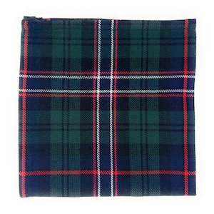 Scottish National Tartan Pocket Square 26cm x 26cm