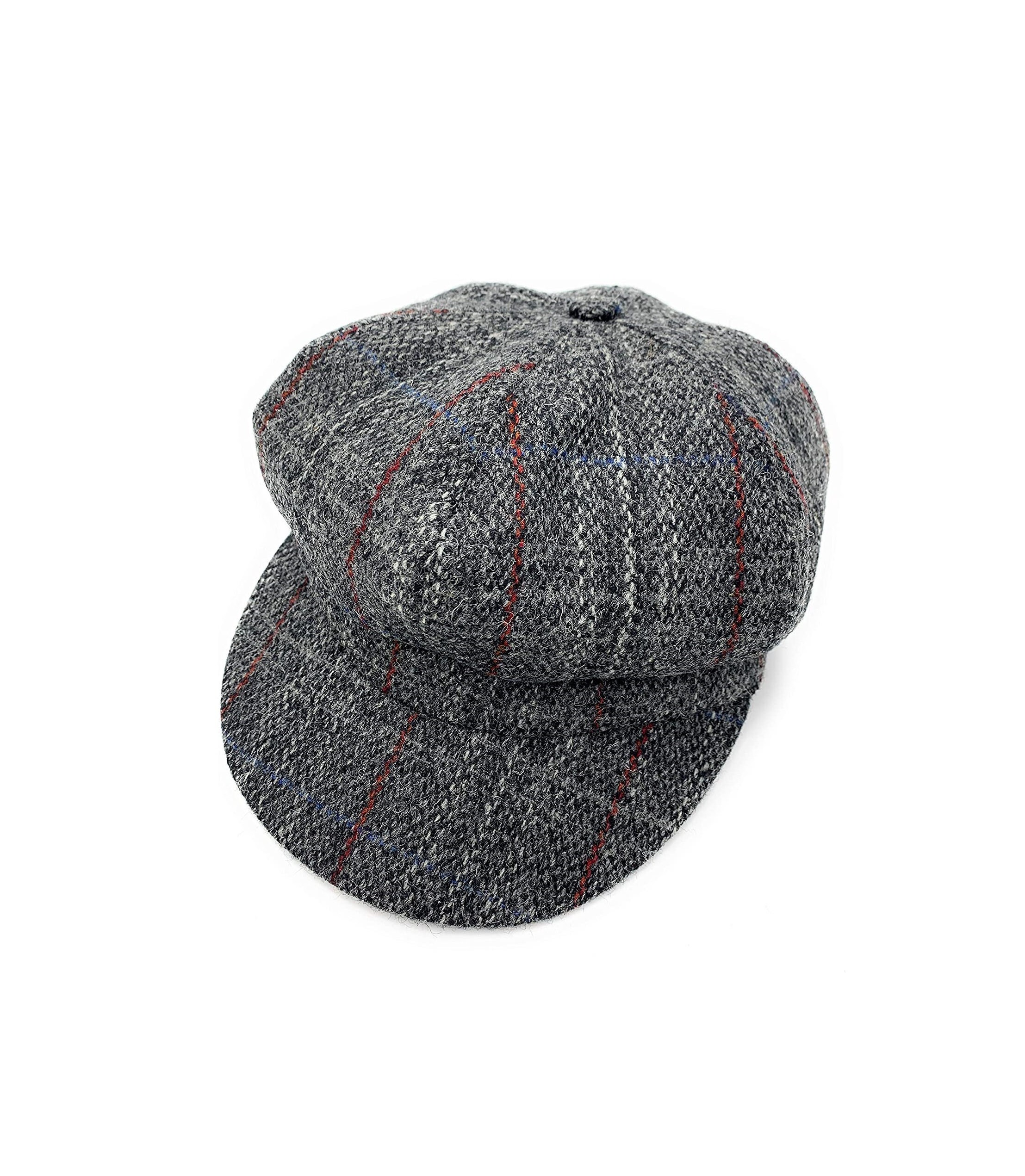glen appin harris tweed flat cap