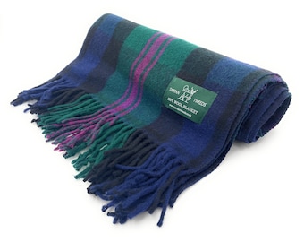 Baird 100% New Wool Knee Blanket Quality Rug  172cm x 78cm Brand New