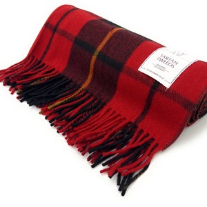 Wallace 100% nieuwe wol tartan knie deken kwaliteit tapijt 172cm x 78cm gloednieuw