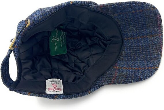 帽子 KAPTAIN SUNSHINE TWEED HAT British Wool Tweed Bond Style Flat Cap Elongated Peak