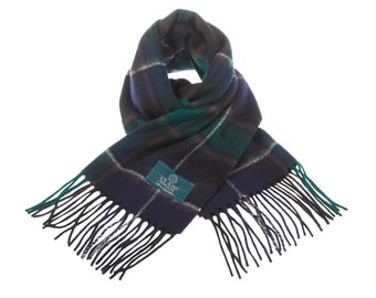 Macrae Hunting Modern Scottish Clan Scarf 100% Lambswool Unisex 160 cm x 30 cm