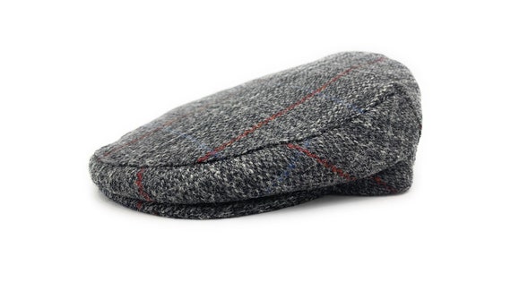 Harris Tweed Flat Cap One-size Grey 