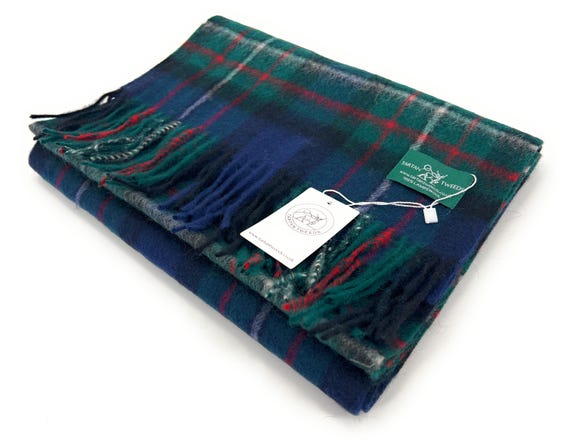 Sciarpa Barbour Tartan Verde Lana – Cerruti Roma Boutique Uomo dal 1948