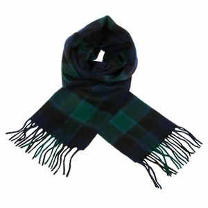 Graham of Menteith Tartan Scottish Clan Scarf 100% Lambswool ...