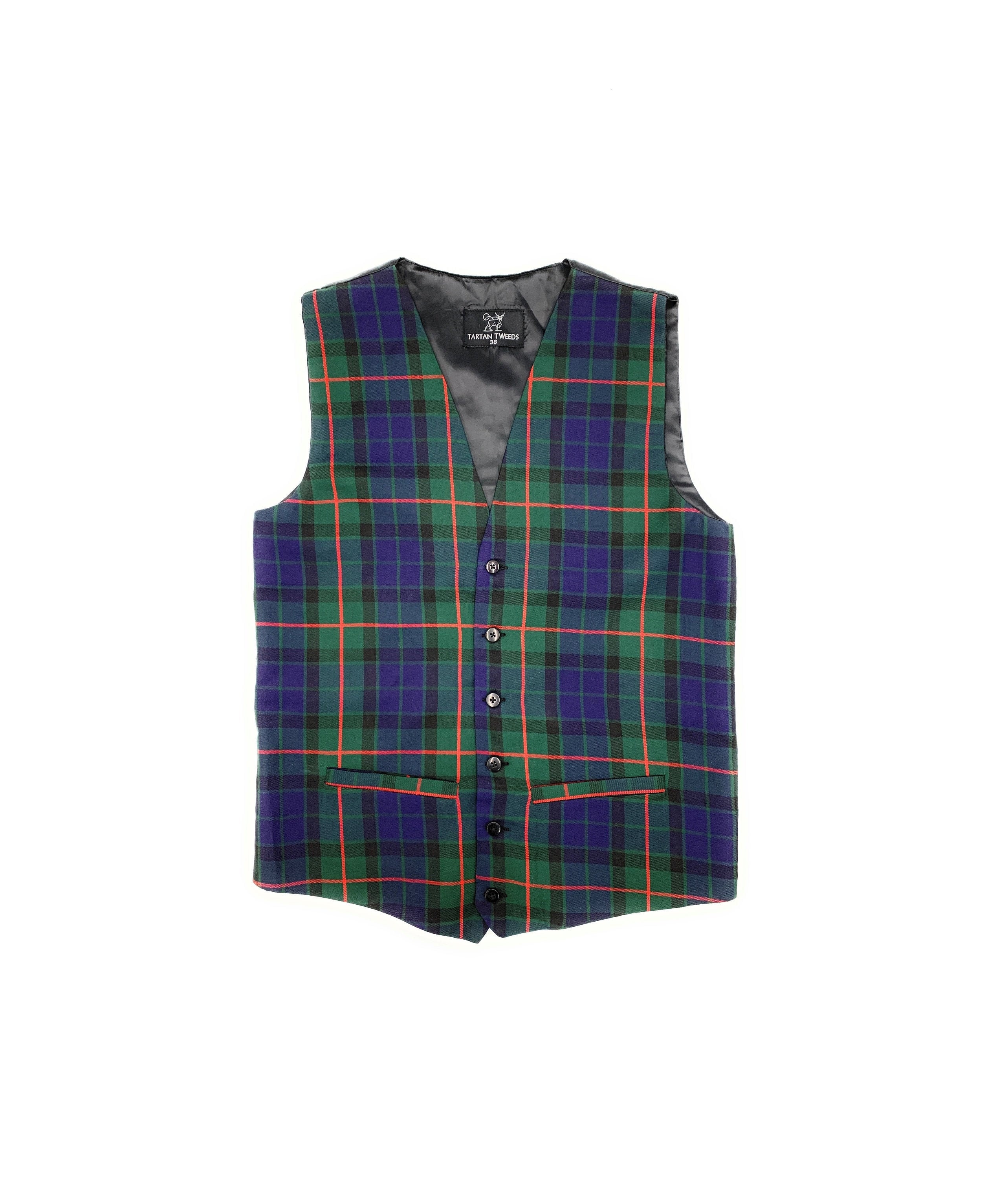 Gunn tartan waistcoat sale