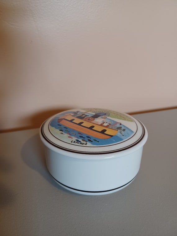 Noah's Ark Villeroy & Boch candy dish/trinket box Gem