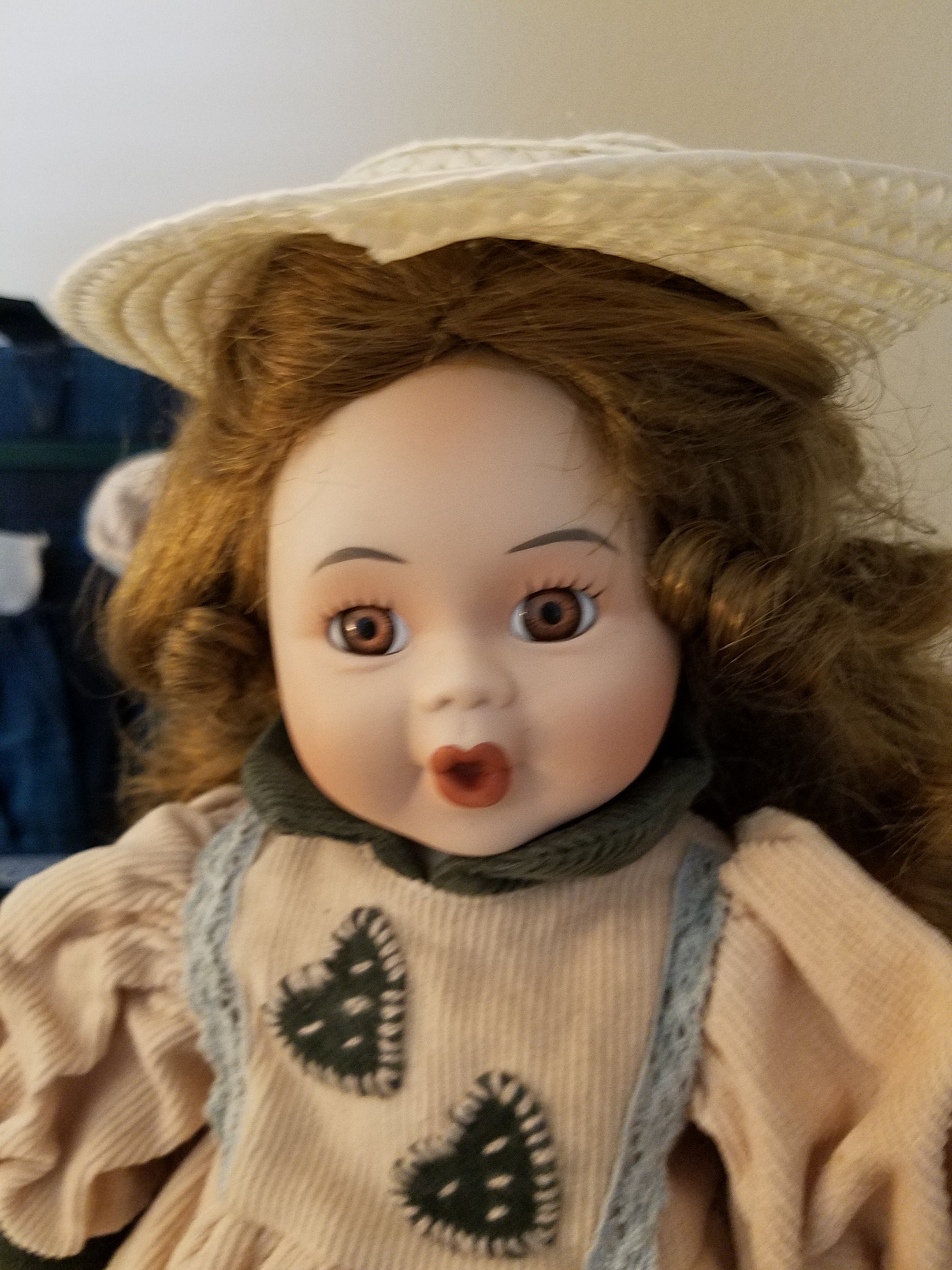 Duck House Collectible Porcelain Doll Pearl Etsy