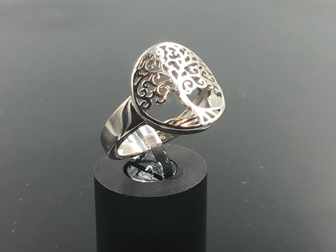 Tree of Life 925 Sterling Silver Ring - Spiritual Ring - Boho Ring ...