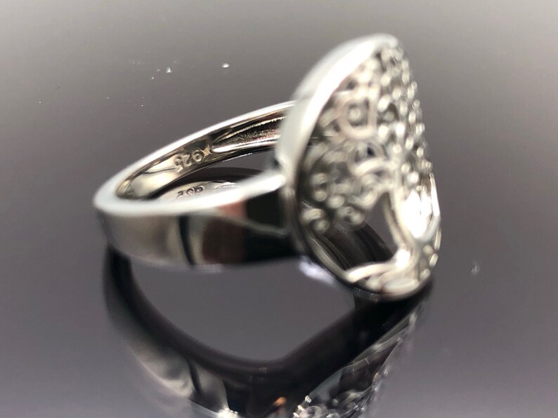 Tree of Life 925 Sterling Silver Ring Spiritual Ring Boho | Etsy