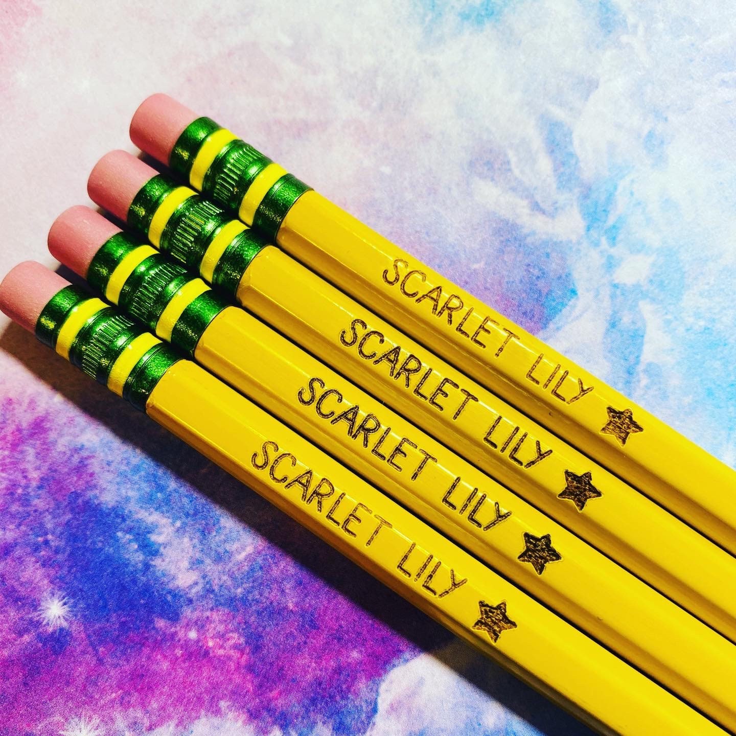 Pencils With Name On Them