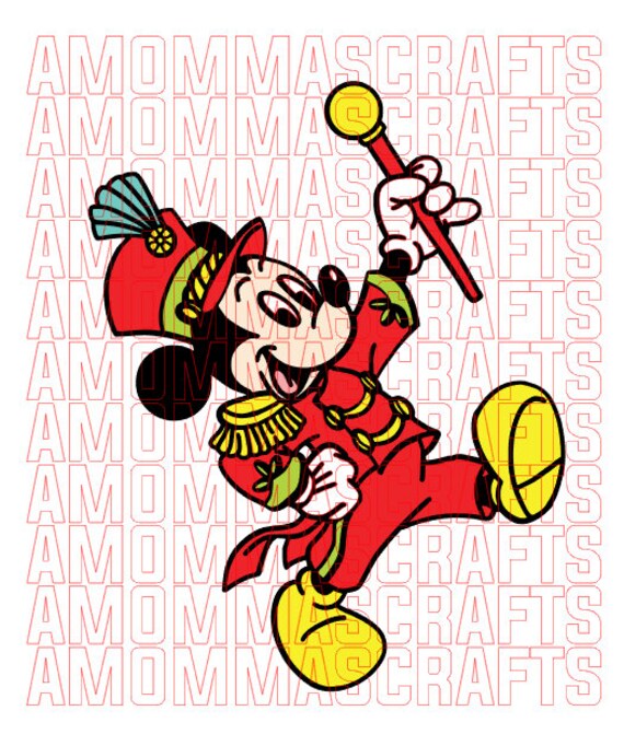 Marching Band Mickey Parade Mickey Mouse SVG Digital File | Etsy