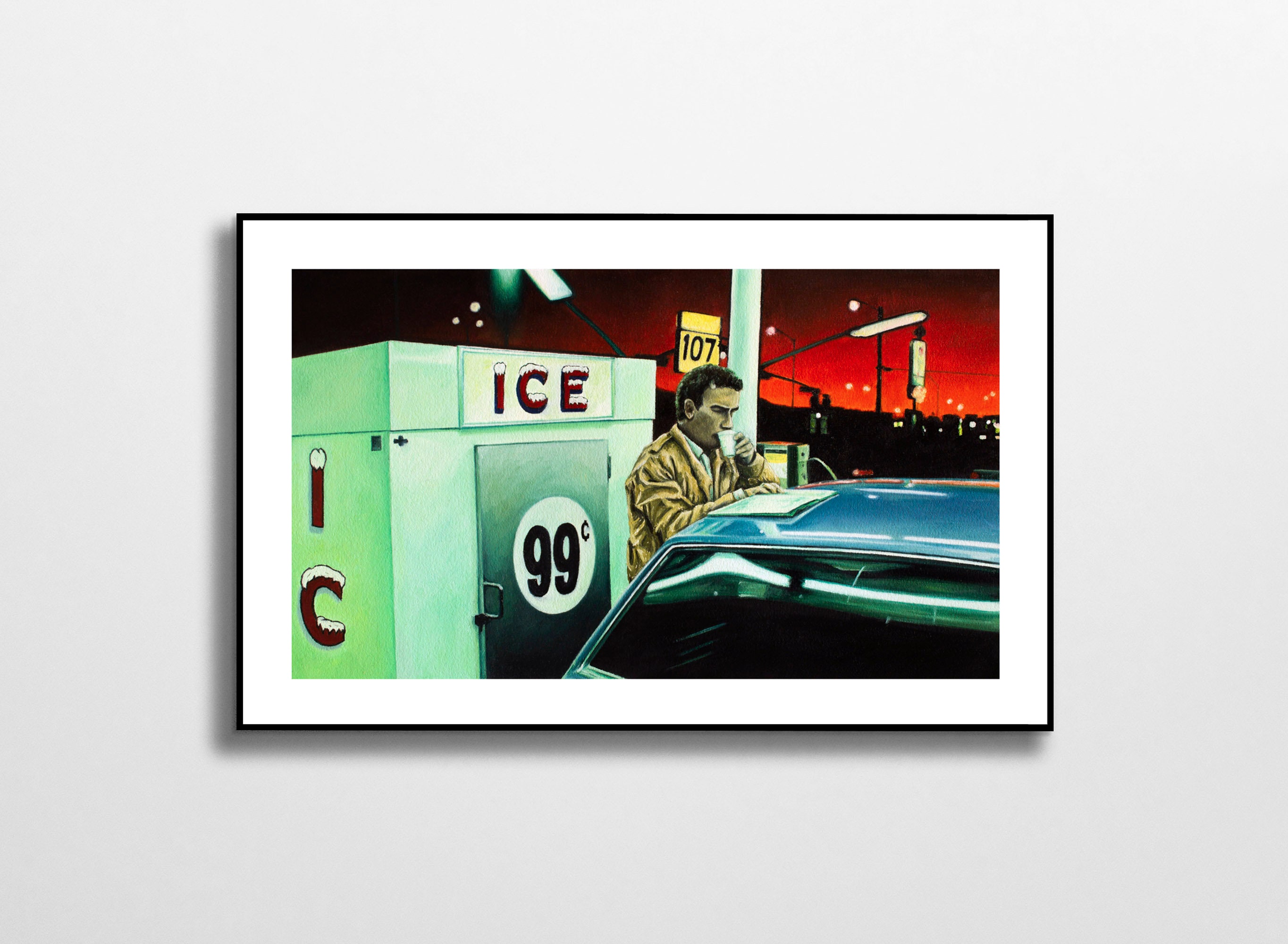 Paris, Texas Movie Poster: Wim Wenders Film Art Print - Etsy