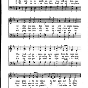 We Gather Together - Digitale Hymne Melodie zum Erntedankfest Tonart von D