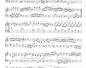 Sonatina Op.36 No.1 - Clementi - Digital Printable Piano Solo