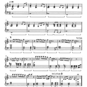 Puede incluir: Partitura musical para la canción "Make You Feel My Love" de Adele, arreglada por Sadie King. La música está escrita en notación estándar con una armadura de clave de 4 bemoles y una compás de 4/4. El tempo está marcado como =80. La música incluye letras y una coda.