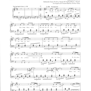 Ta mig hem Country Roads - Digitala noter för piano Lyrics Ackord