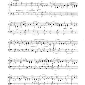 Edelweiss - Digital Download Piano Solo - Intermediate Level - Key of C