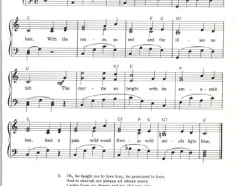 Wildwood Flower Sheet Music - Digital Folk Song Key of C