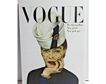 Postcard - Vogue Magazine Cover January 15,1945 by Erwin Blumenfeld