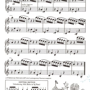 Ghost Town by D. Kabalevsky (Adapted) - Digital Sheet Music Key of C Late Beginner Level