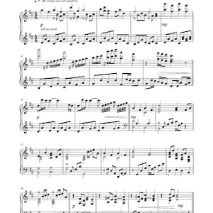 May include: Sheet music for the song "Somewhere In My Memory" from the film "Home Alone". The music is written in standard notation with a treble clef and a bass clef. The title of the song is written in large, bold letters at the top of the page. The composer, John Williams, is credited at the top right of the page.