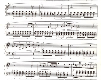 ショパン作曲「プレリュード ホ短調」デジタルピアノ楽譜 ホ短調