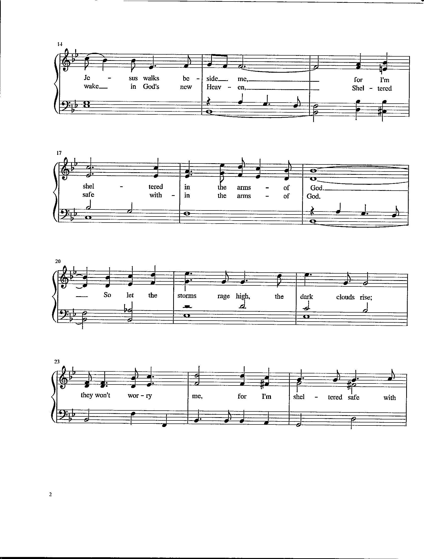 Lyrics Of Sheltered In The Arms Of God - drhfoc4
