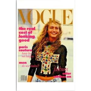 Vogue Magazine November 1988 - Etsy
