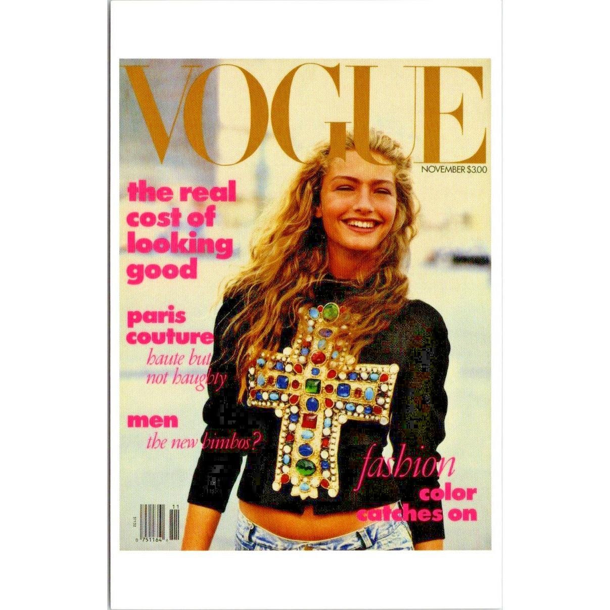 Vogue Magazine November 1988 - Etsy