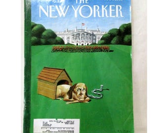 The New Yorker Magazine May 1 2006 Cover In The Dog House by Mark Ulriksen - Complete