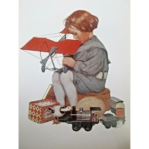 Buch Illustrator Künstler Postkarte - Mother's Hero 1910 von Sarah S. Stilwell Weber