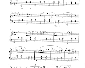 ピアノ楽譜 - ワルツ イ短調 - B 150 - Opus Posth - フレデリック