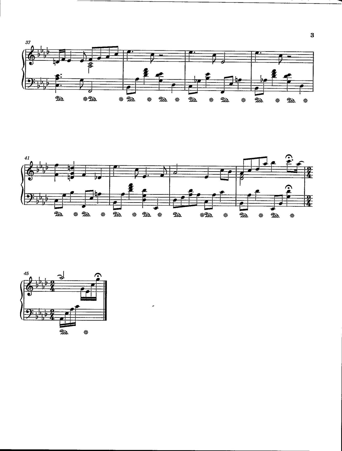 Be My Love - Digital Printable Piano Solo - Key of A Flat - Etsy
