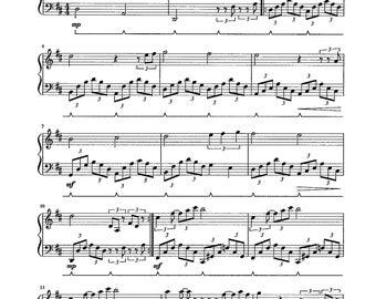 Impossible de s'empêcher de tomber amoureux - Partitions numériques imprimables pour piano solo