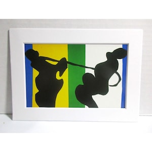 Cartão postal branco fosco - Henri Matisse, The Cowboy 1943-1944 - 5" X 7" #141